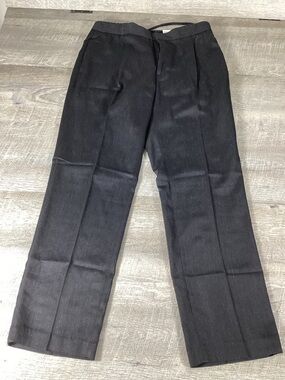 H&M Mens Pants Medium Charcoal Gray Elastic Waist Drawstring Regular Fit NWT